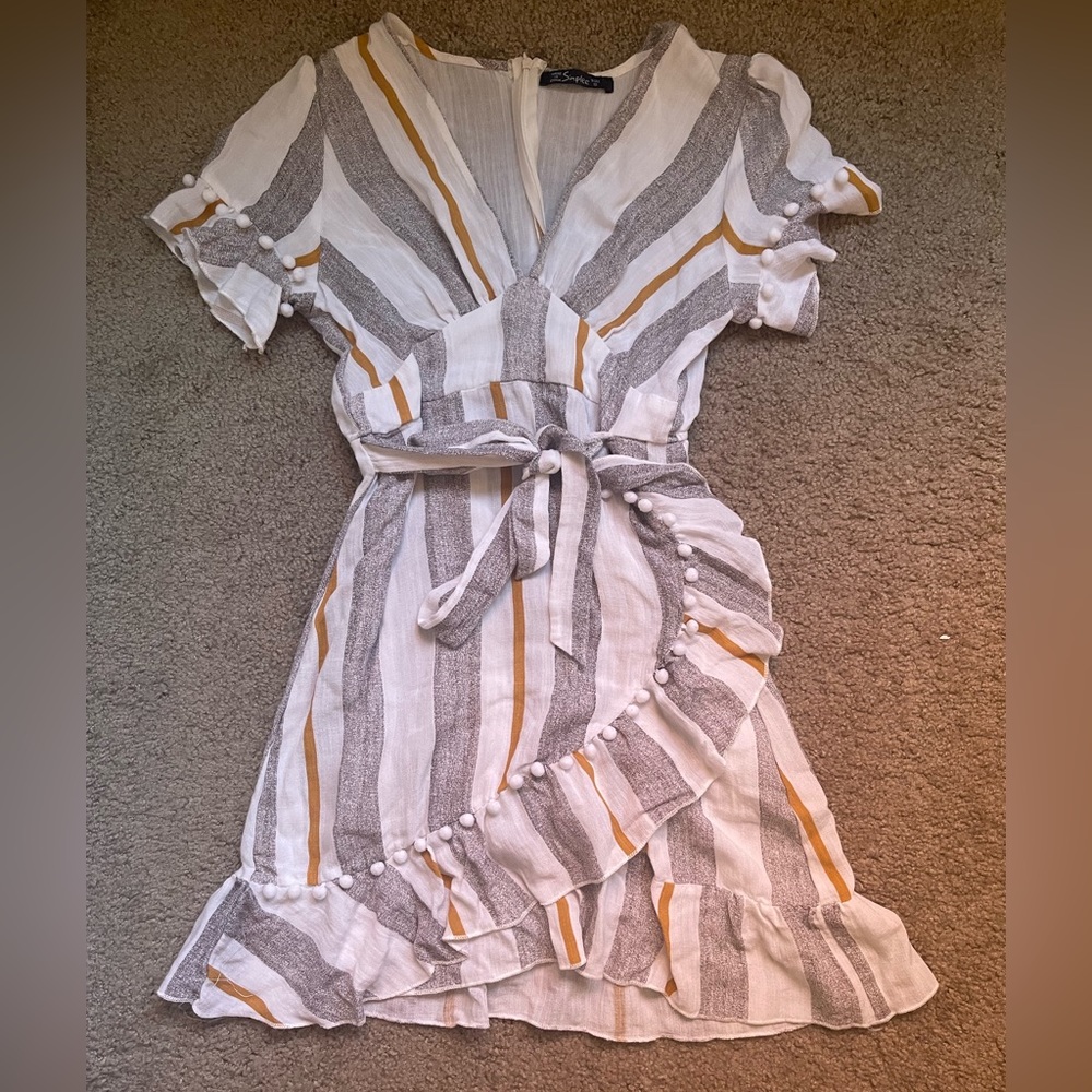 Stripped Romper